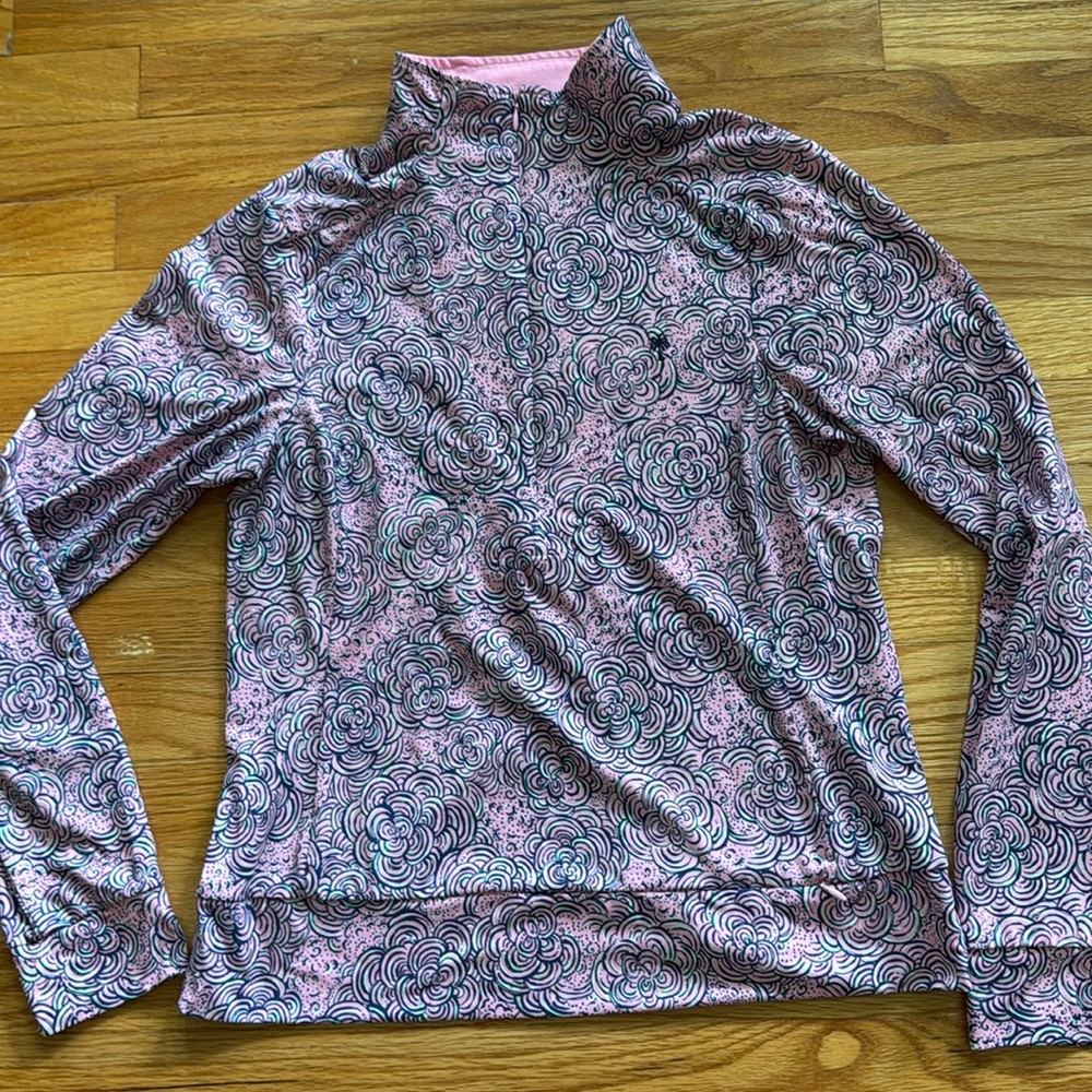 Lilly Pulitzer 1/4 Zip Popover